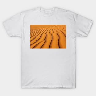 Orange sand pattern. T-Shirt